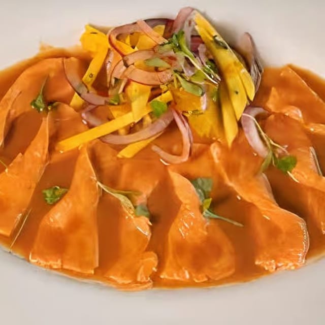 Family Tiradito Halibut.