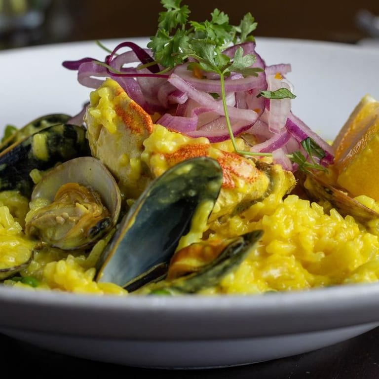 Delicious Arroz con Mariscos