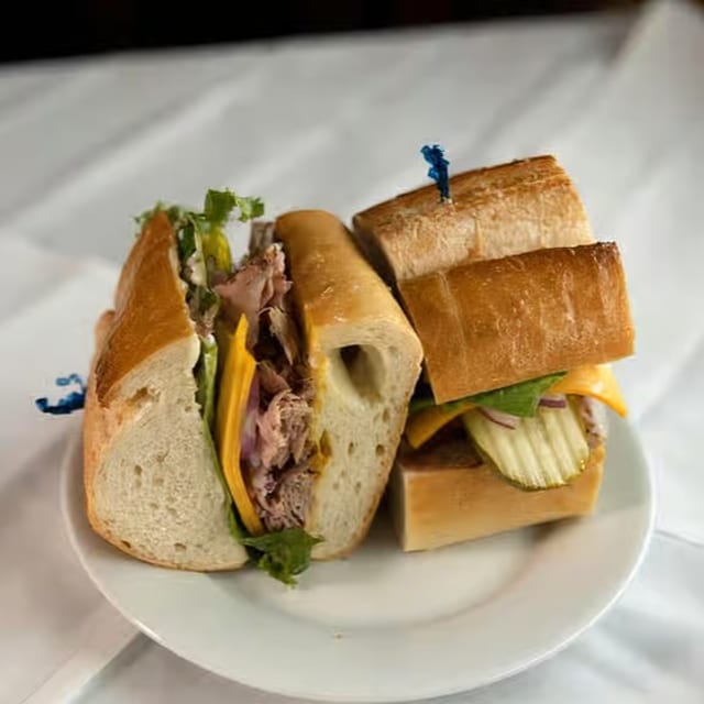 Roast Beef Sandwich.