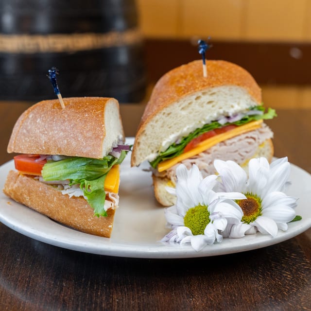 Roasted Turkey Sandwich.