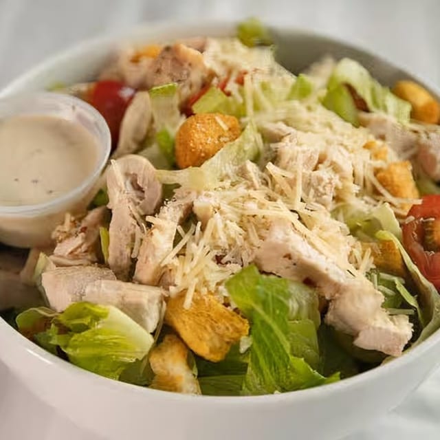 Chicken Caesar Salad.