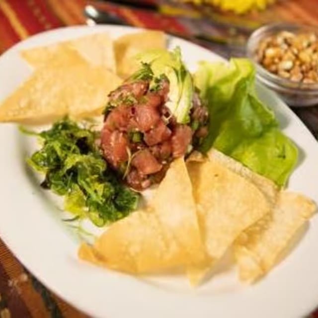 Ahi Ceviche Nikkei.