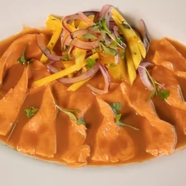 Tiradito De Halibut.