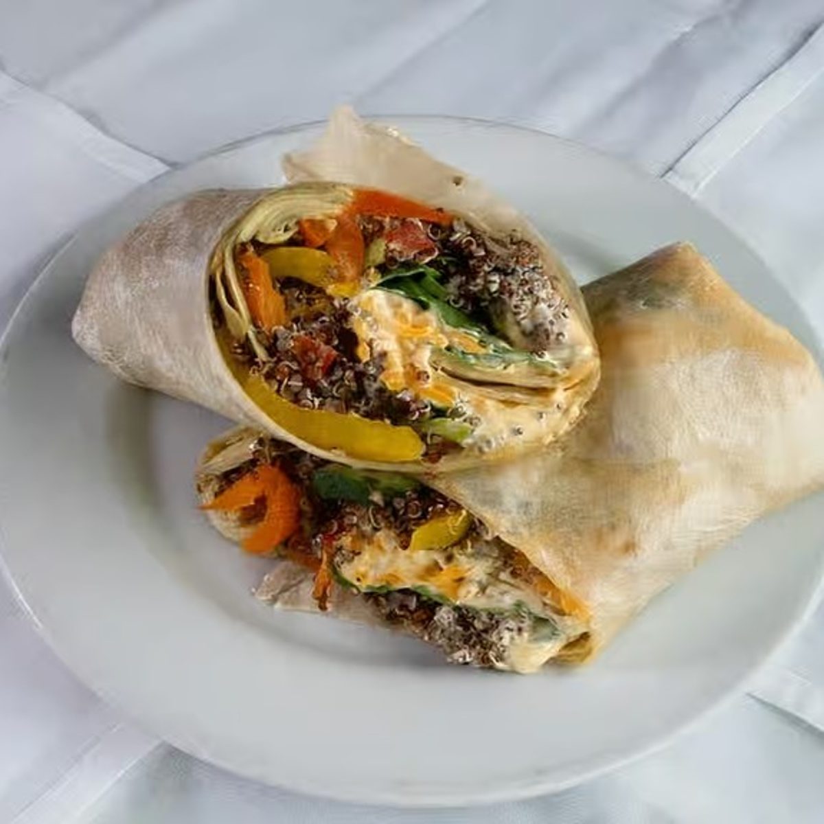 Sazon Veggie Wrap