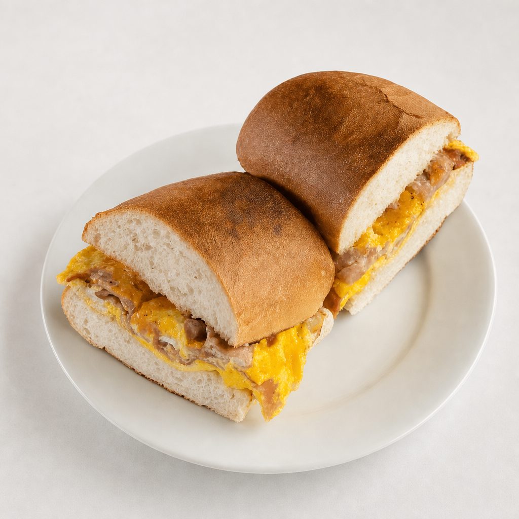 Breakfast Sandwich.