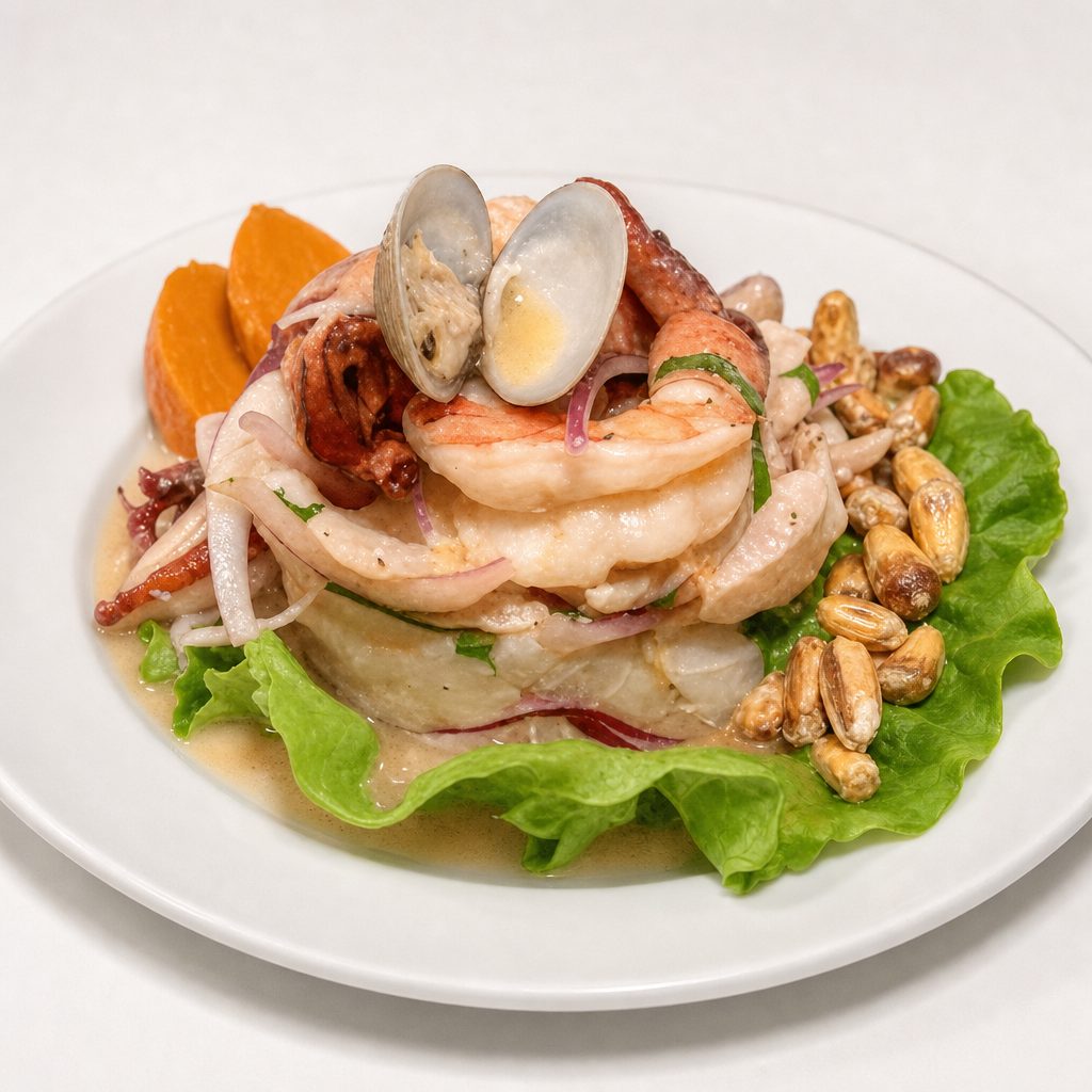 Family Ceviche Mixto.