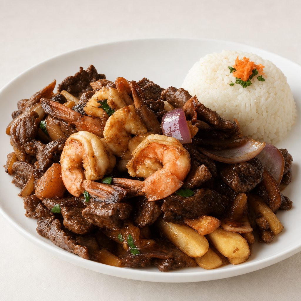 Surf & Turf Saltado.