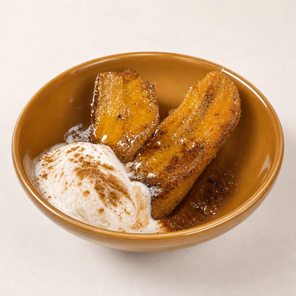 Platanos & Ice Cream.