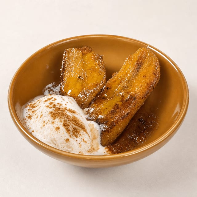 Platanos & Ice Cream.