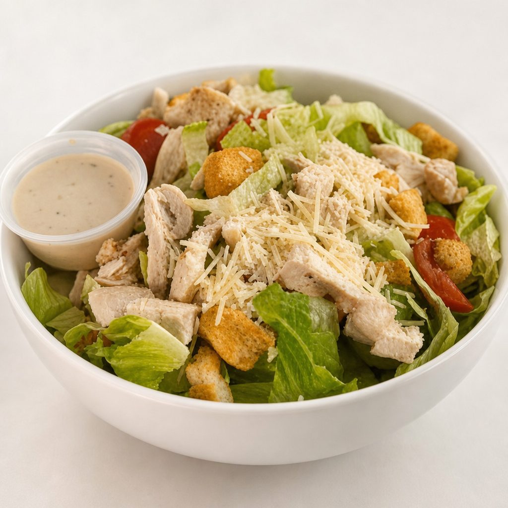Chicken Caesar Salad.