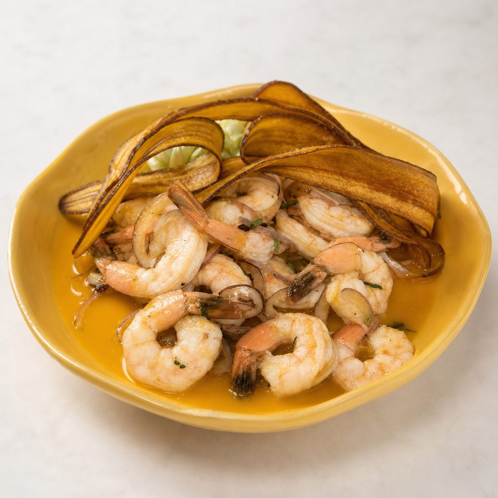 Family Mango Ceviche.