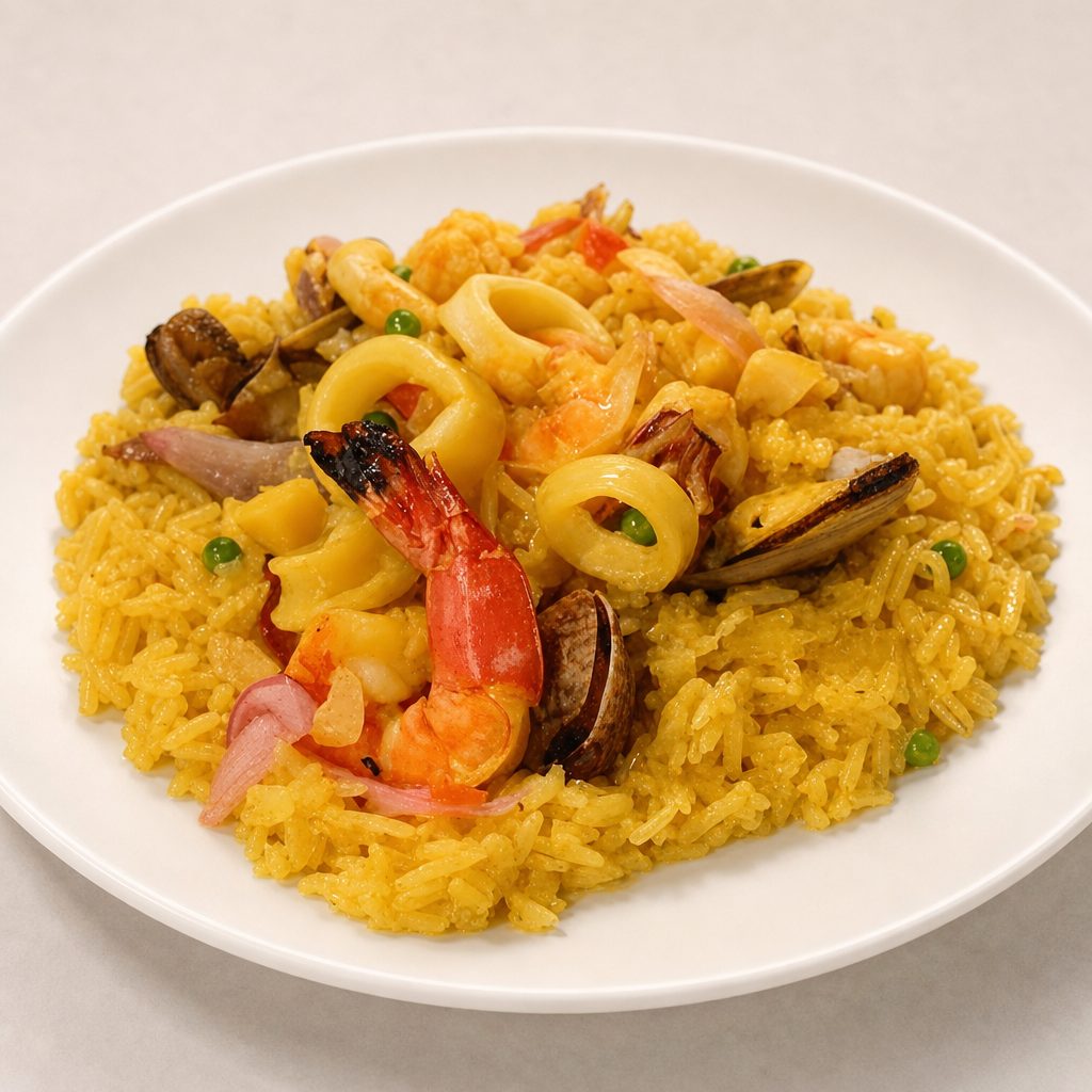 Family Arroz Con Mariscos.
