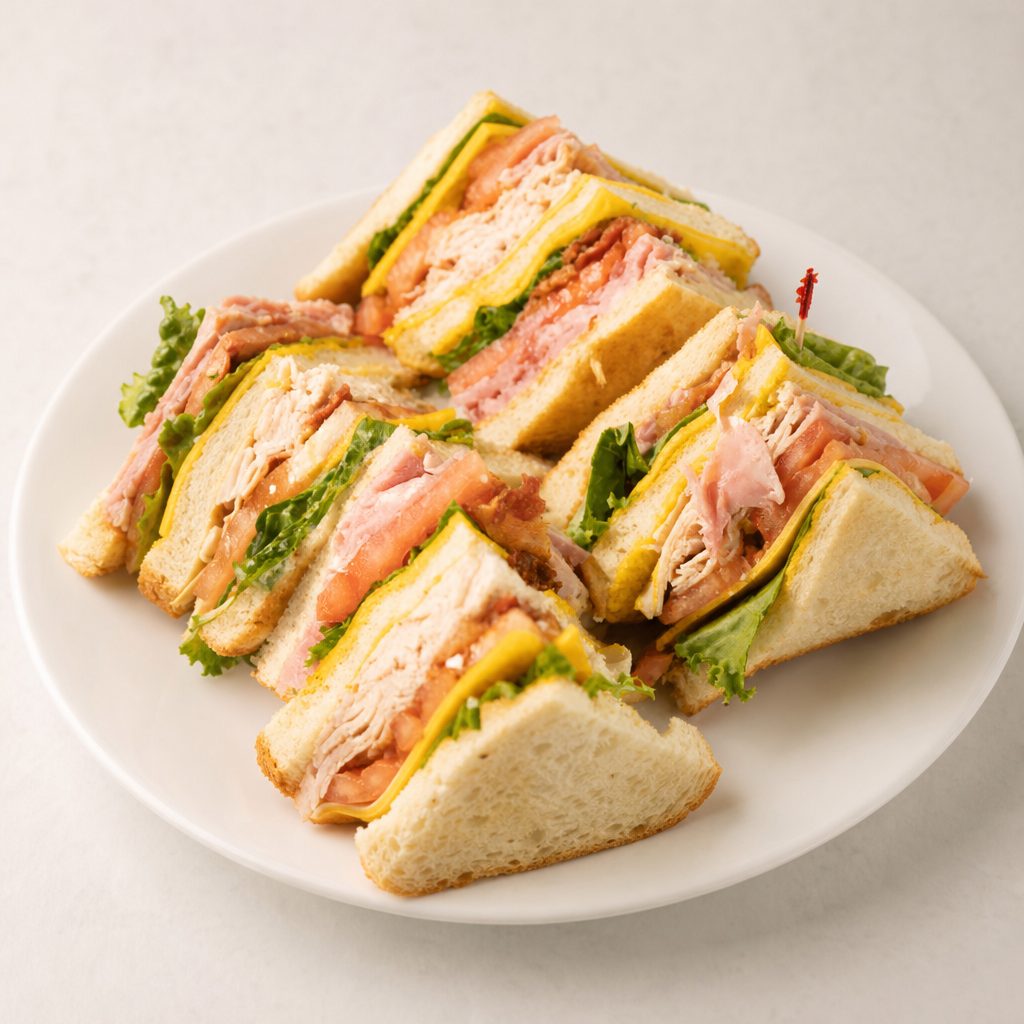 Sazon Club Sandwich.