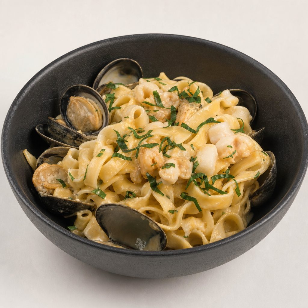 Fettuccini Con Clams.