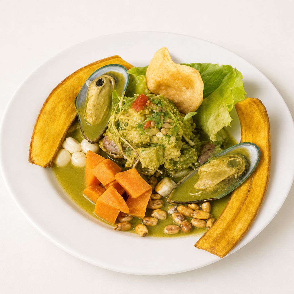 Family Ceviche Verde.