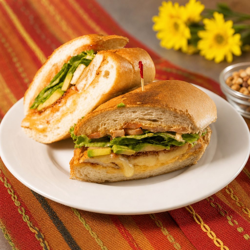 Chicken Ranchero Sandwich.