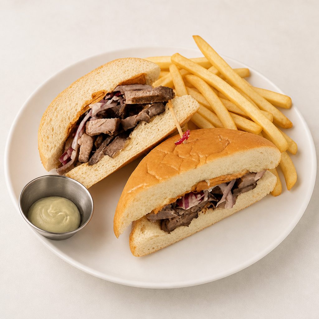 Pan Con Chicharrón.