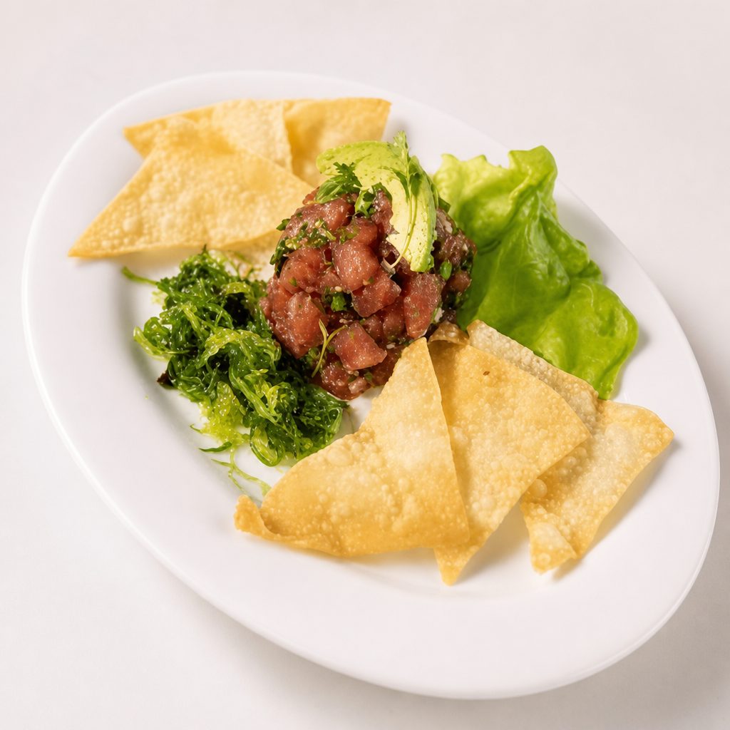 Ahi Ceviche Nikkei.
