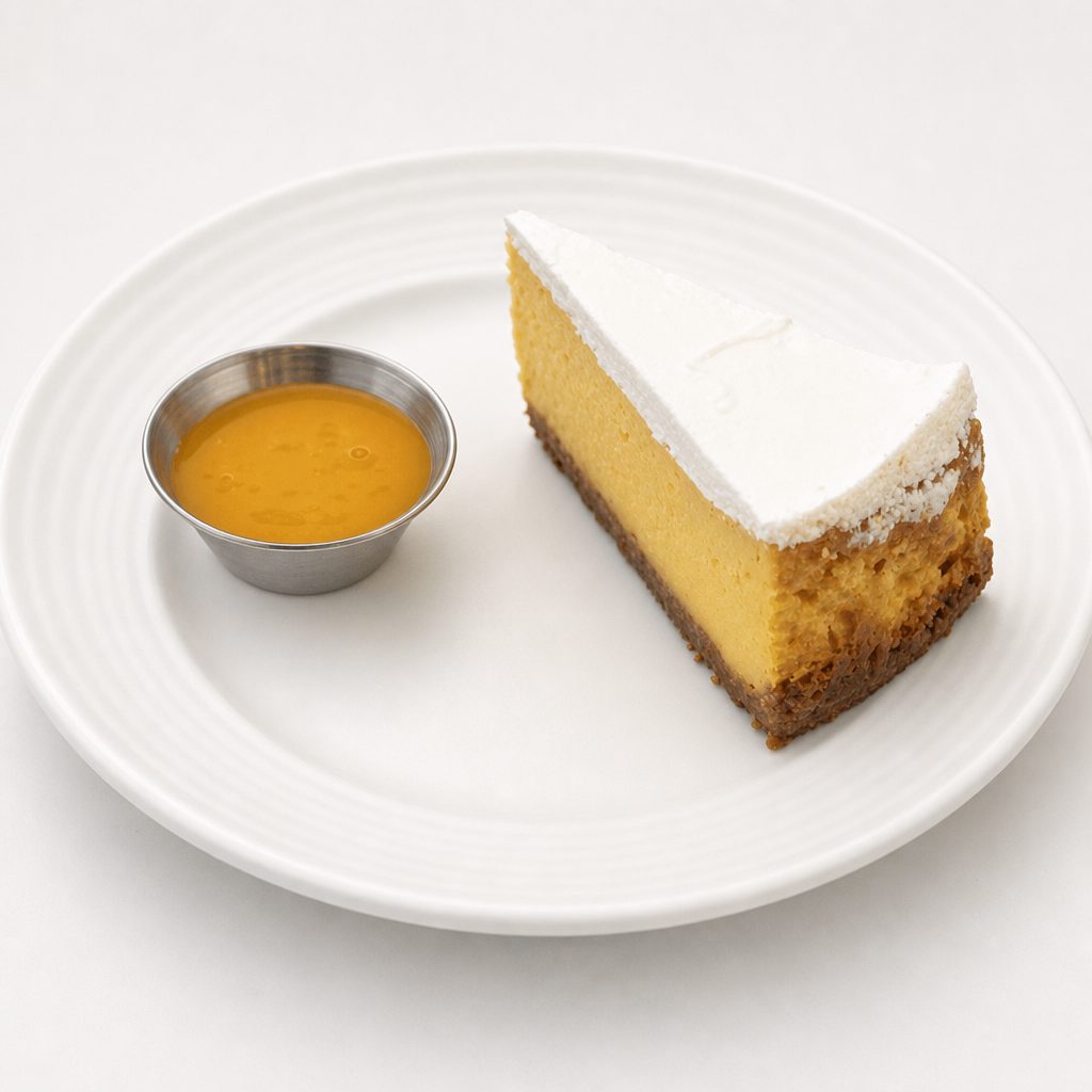 Mango Cheesecake.