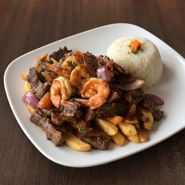 Surf & Turf Saltado.