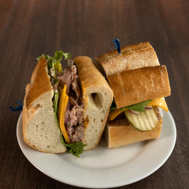 Roast Beef Sandwich.
