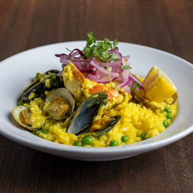 Arroz Con Mariscos.