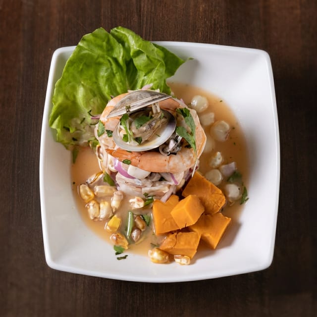 Ceviche Mixto.