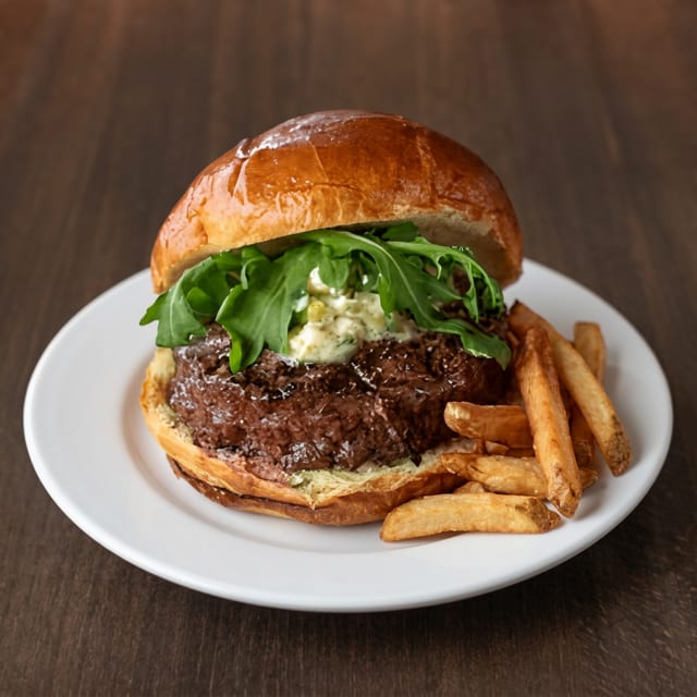Sazon Burger.