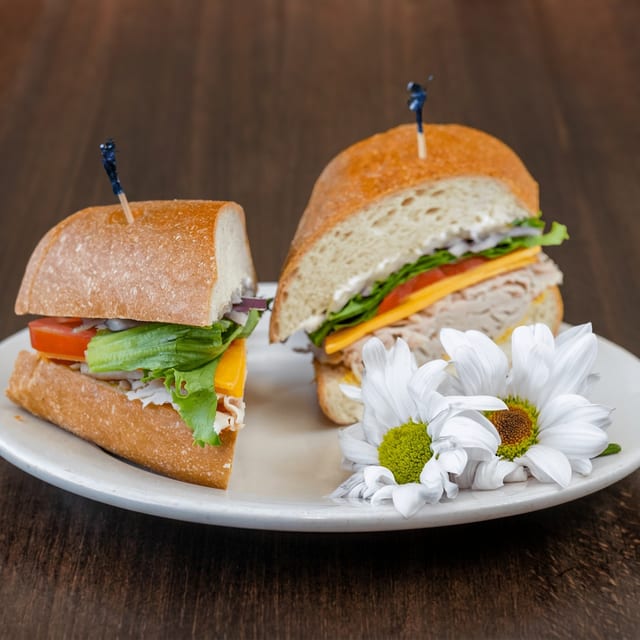Roasted Turkey Sandwich.