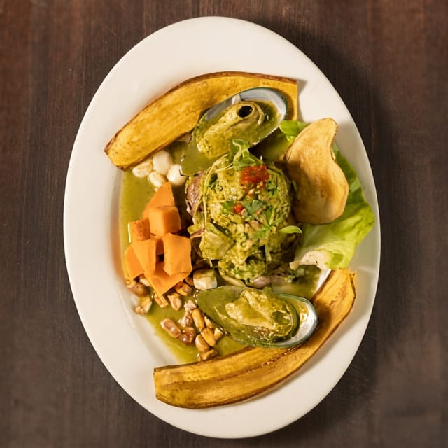 Family Ceviche Verde.