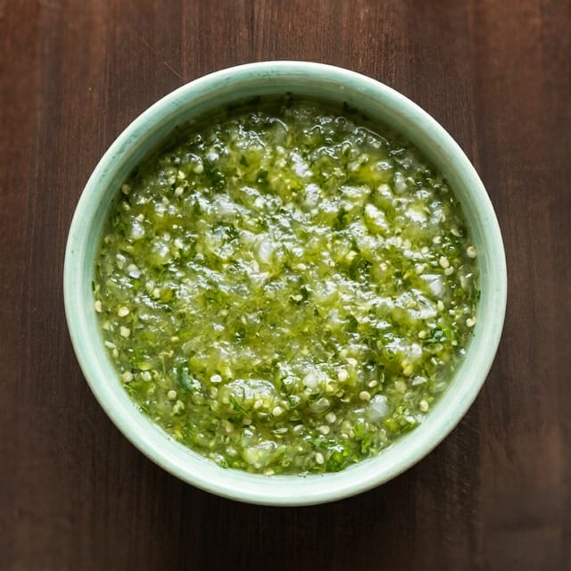 Salsa Verde.