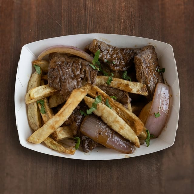 Side Beef Lomo Meat.