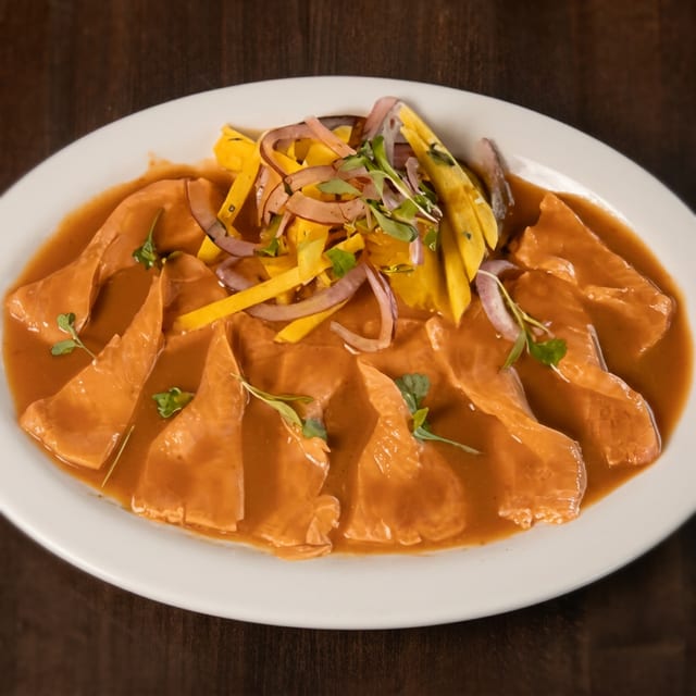 Tiradito De Halibut.