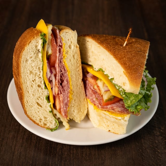 Salami Sandwich.